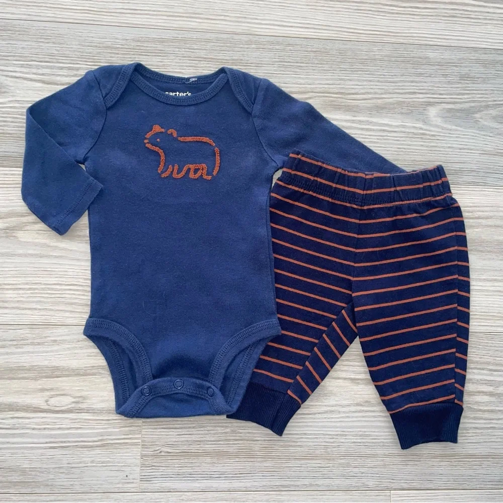 Carter’s Baby Boys 2-PC Bundle 3 Months